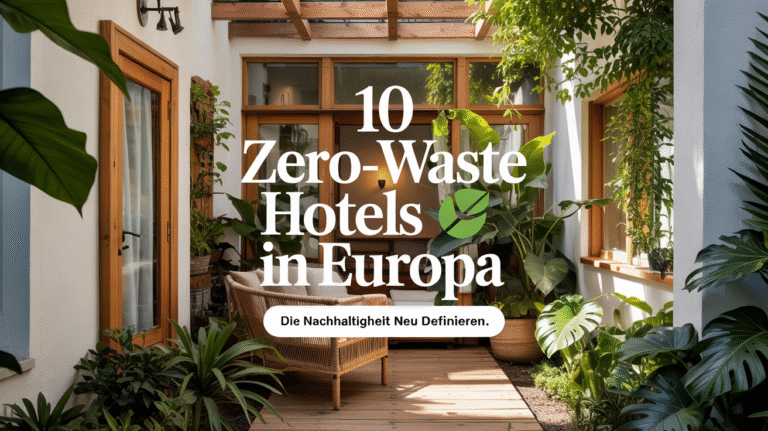 10 Zero-Waste Hotels in Europa, die Nachhaltigkeit neu definieren