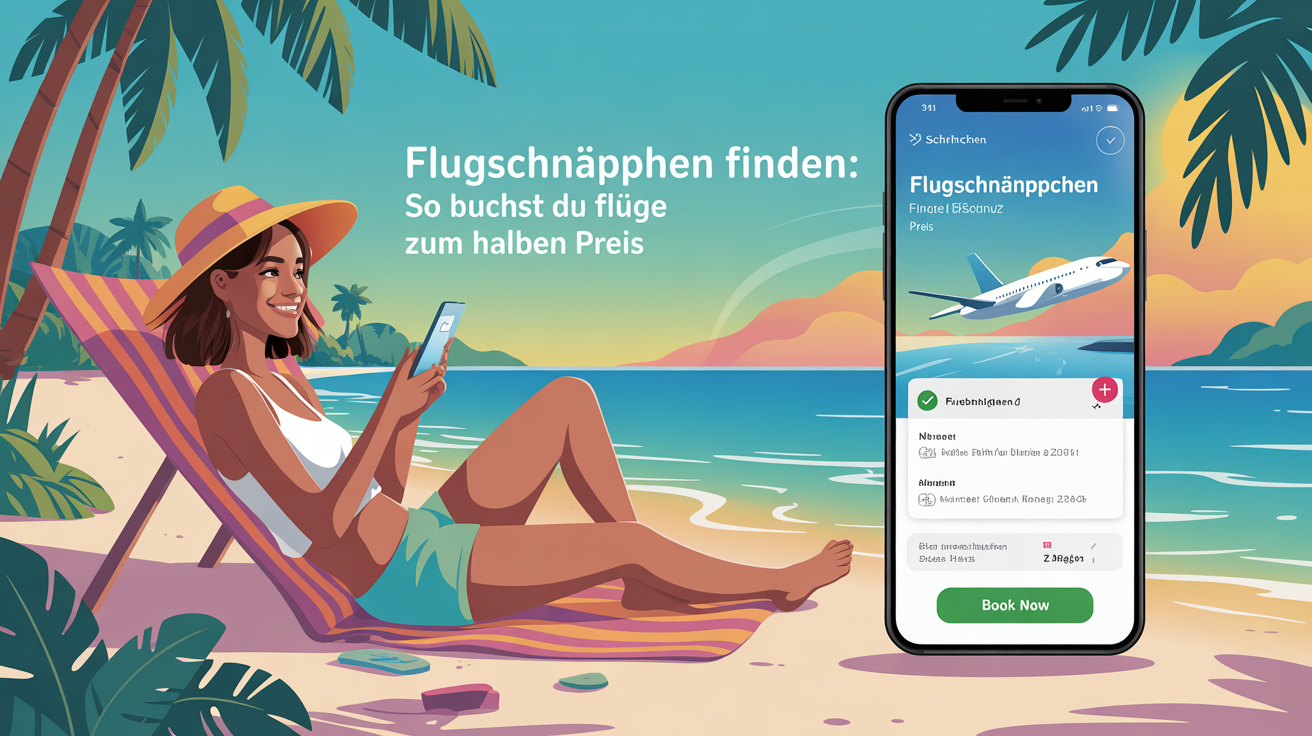 Flugschnäppchen finden: So buchst du Flüge zum halben Preis