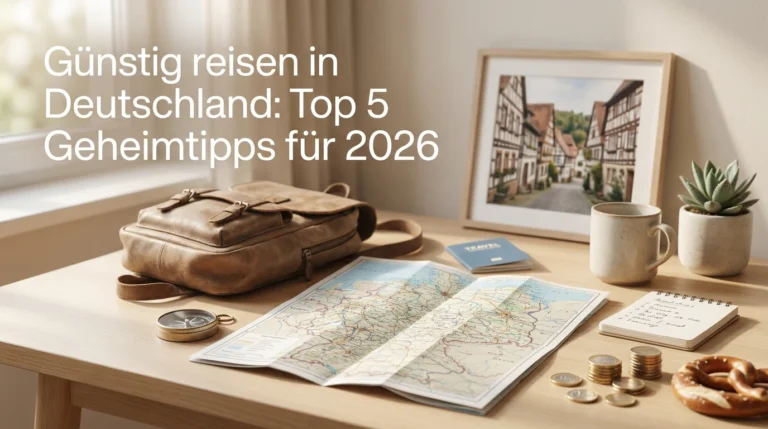 Günstig reisen in Deutschland: Top 5 Geheimtipps für 2026