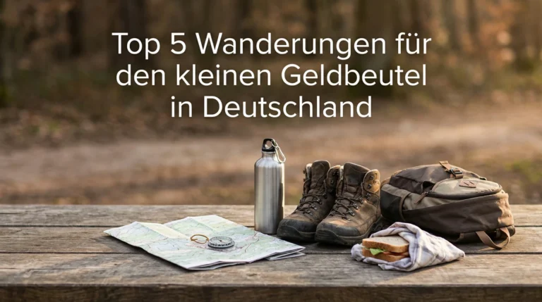 Top 5 Wanderungen für den kleinen Geldbeutel in Deutschland: Dein ultimativer Guide für Low Budget Abenteuer